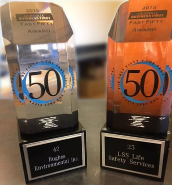 Hughes Environmental ranked on the Louisville Fast Fifty list