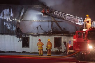 Building A Complete Loss After Combustible Metal Dust Fire