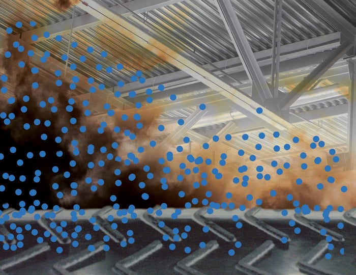 How Does The Dust Explosion Pentagon Create An Explosion?