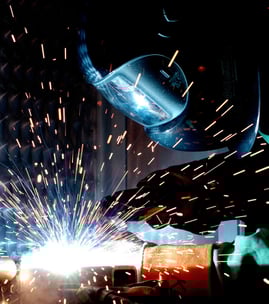 Welding caused a fire when grain dust ignited