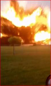 West Texas Fertilizer Blast Captured on Cell Phone